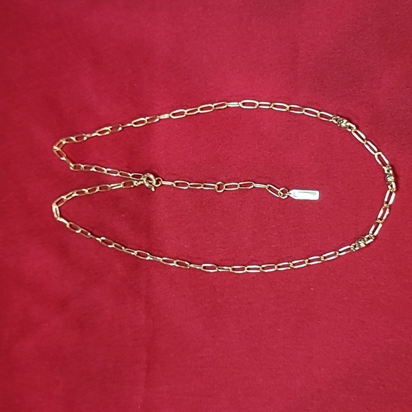 Ania Haie Gold Orb Link Chunky Chain Necklace New - Picture 2 of 4